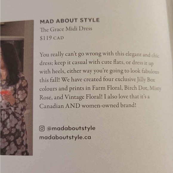 SOLD The Grace Midi Dress - Picture 3 of 3